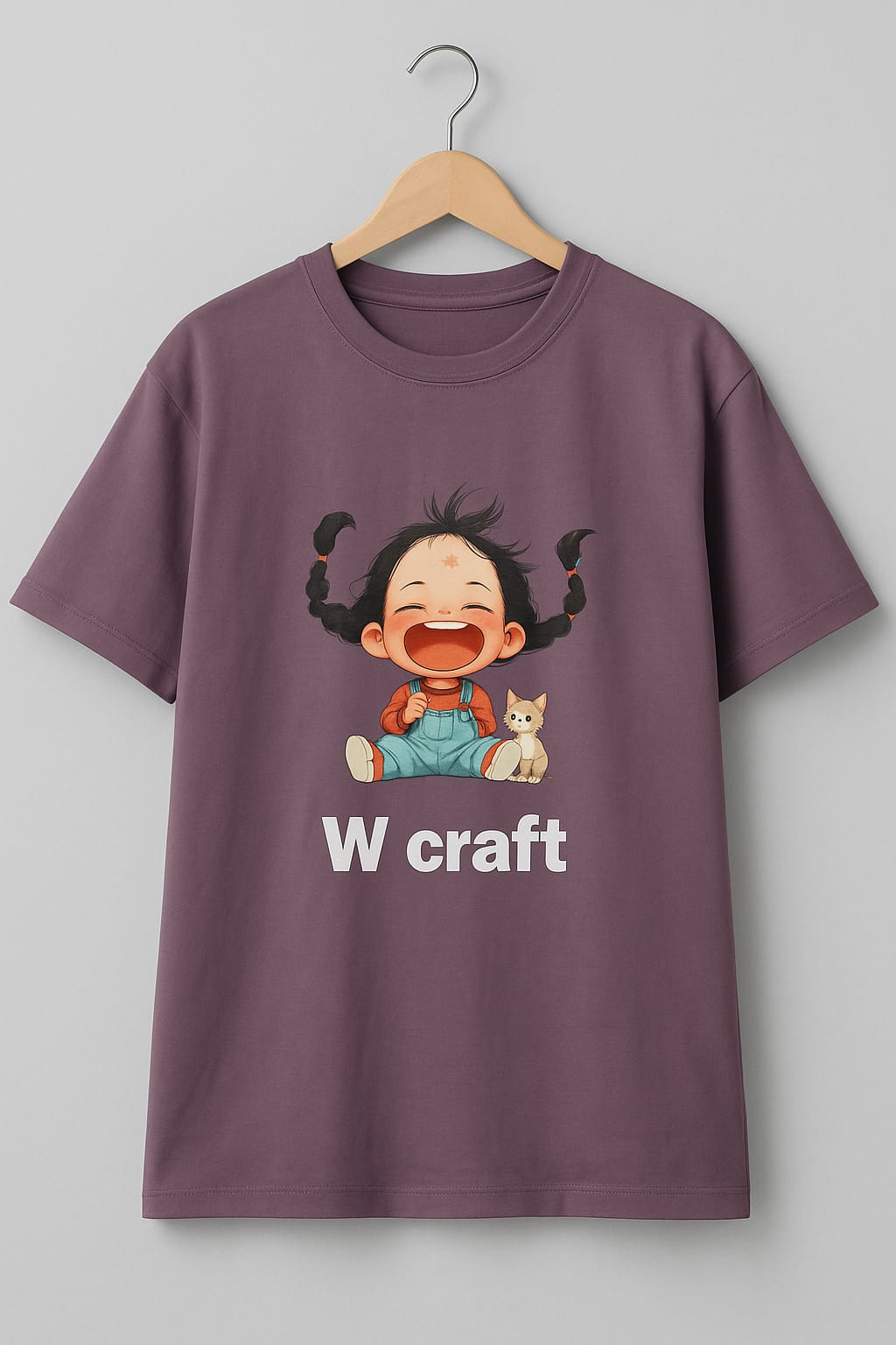 Hapiness Mindset Oversized Tee-WCRAFT