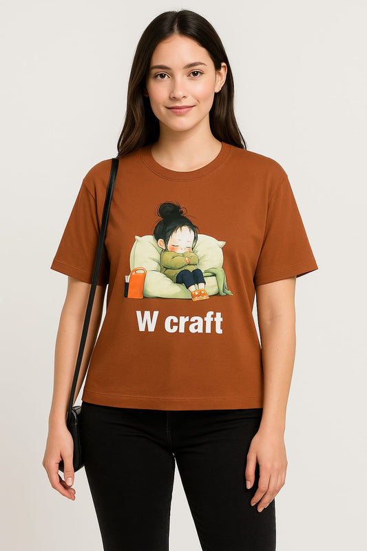 "Silent Mode Activated"Oversized tee -WCRAFT
