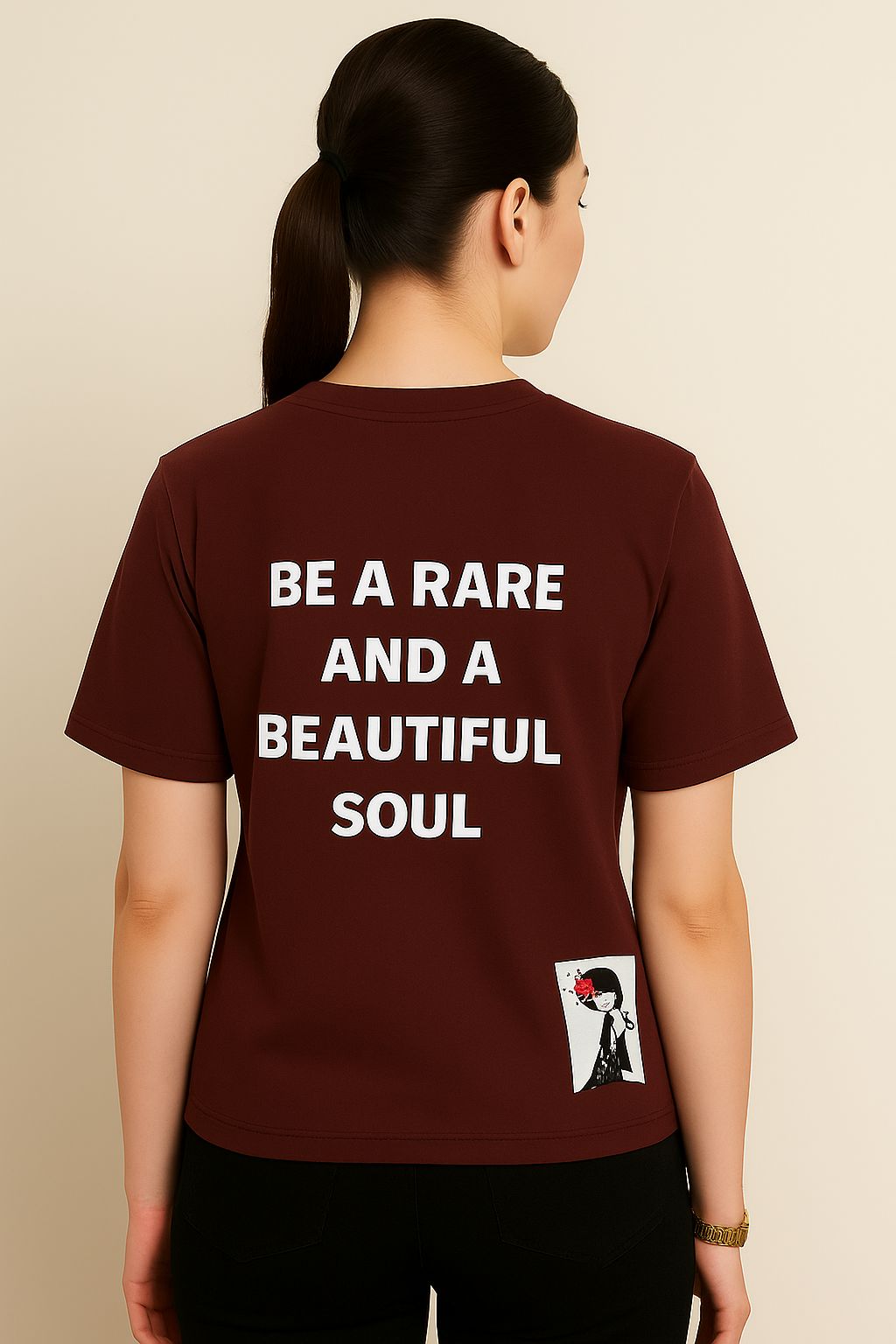 WCRAFT Wine Graphic Tee – Regular Fit